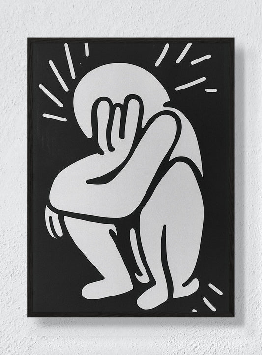 THE INNER SPARK - Black Frame