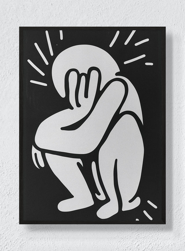 THE INNER SPARK - Black Frame