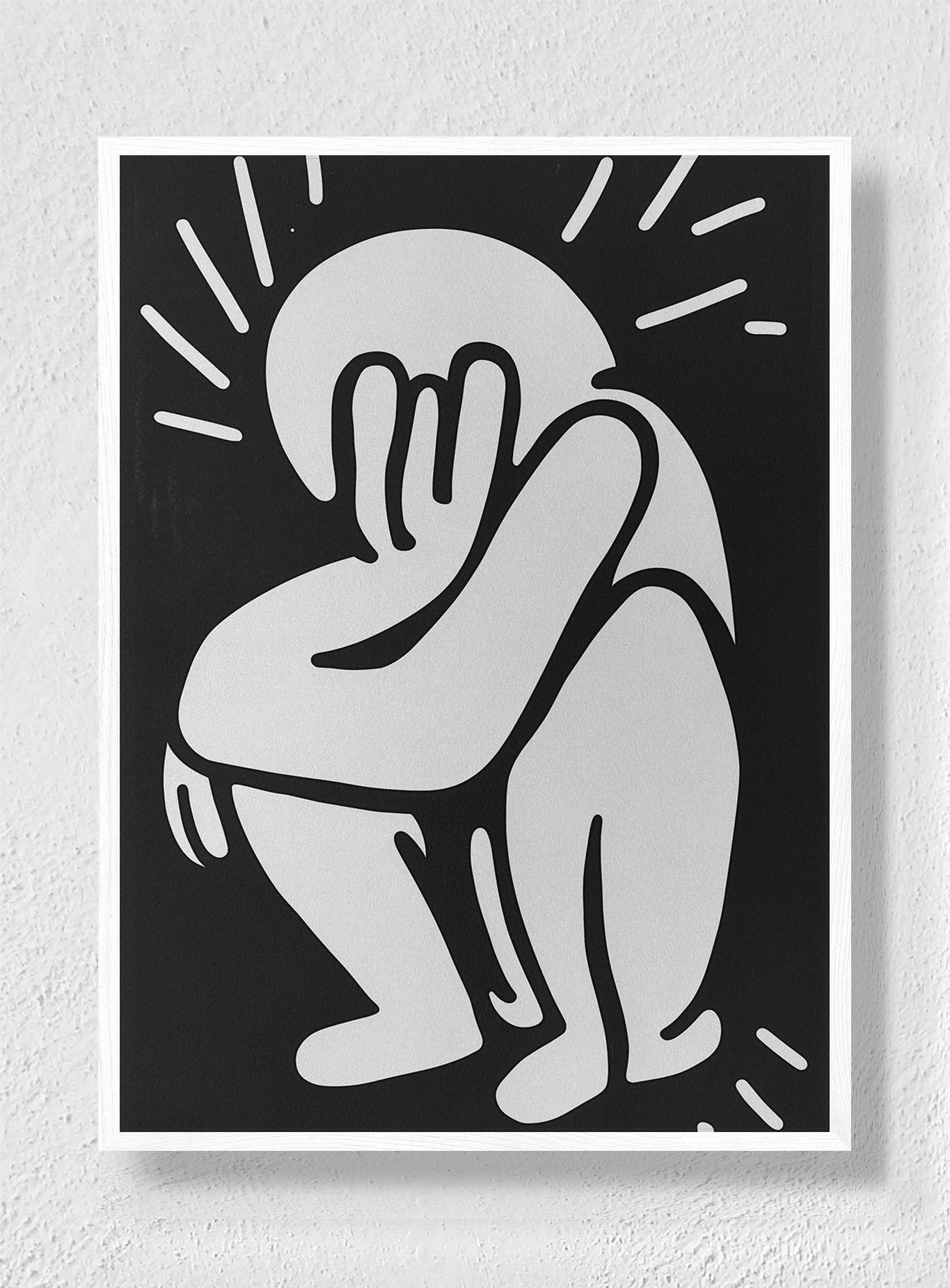 THE INNER SPARK - White Frame