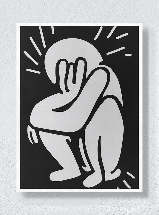 THE INNER SPARK - White Frame