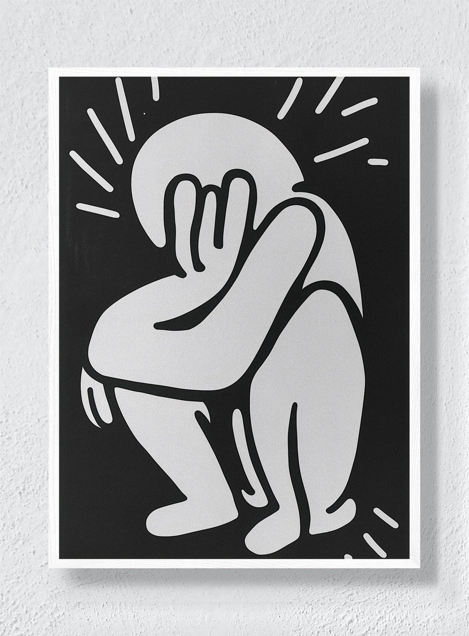 THE INNER SPARK - White Frame