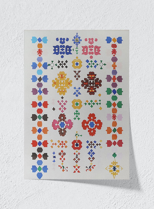 TESSELLATED DREAMS - Unframed