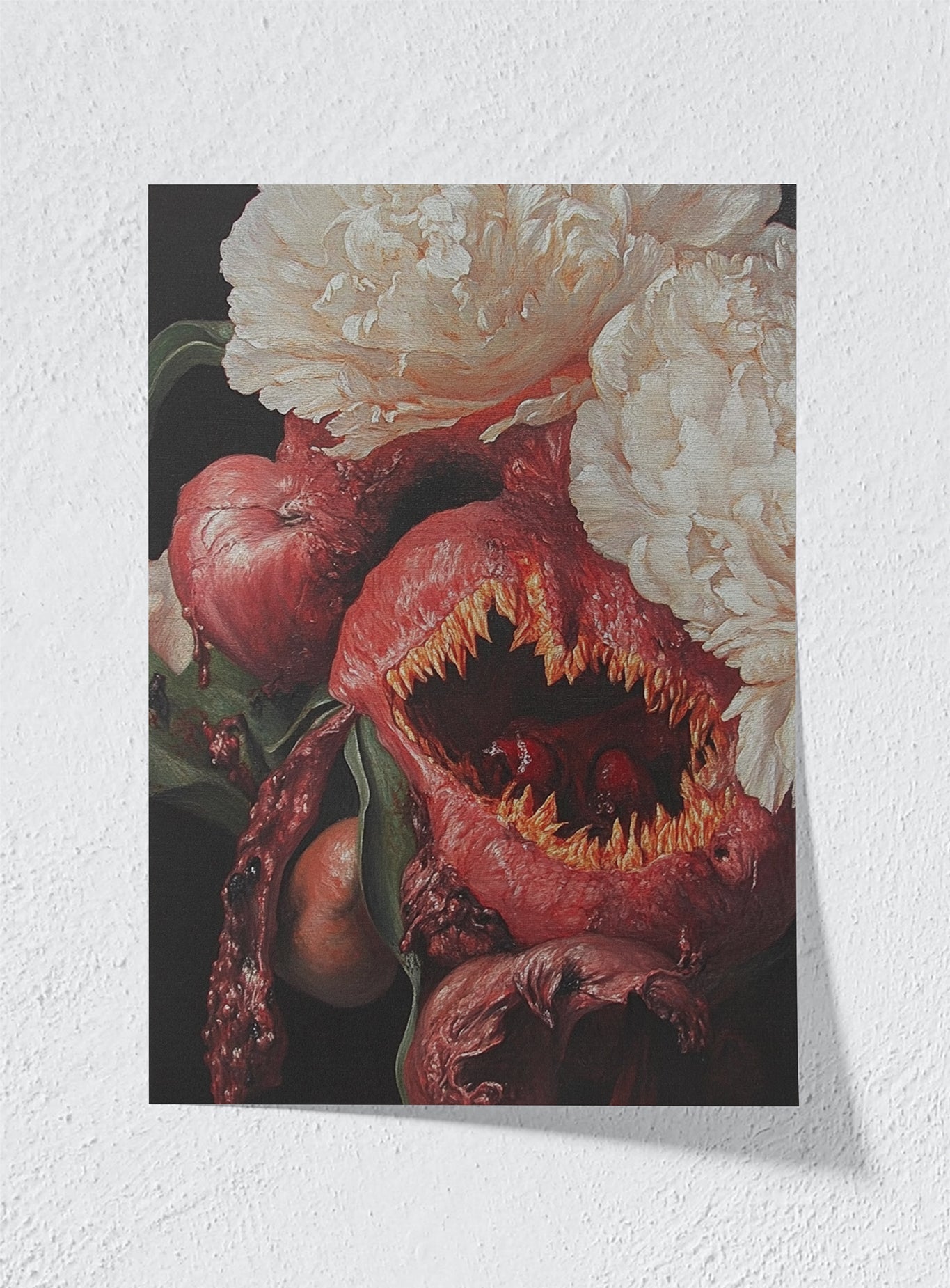 FERAL FLORAL - Unframed