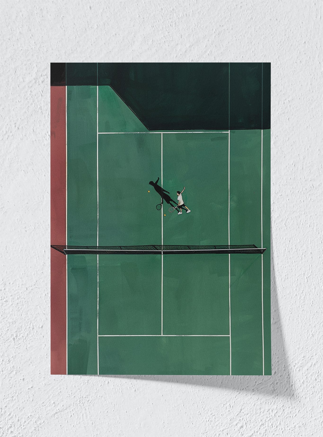 AGAINST THE LINES - Unframed