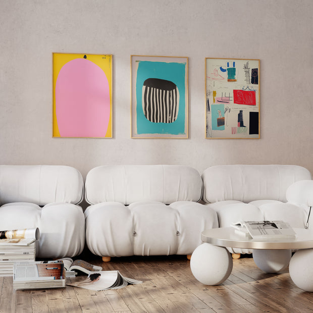 HUEDRA artwork in Caitlyn T.'s home