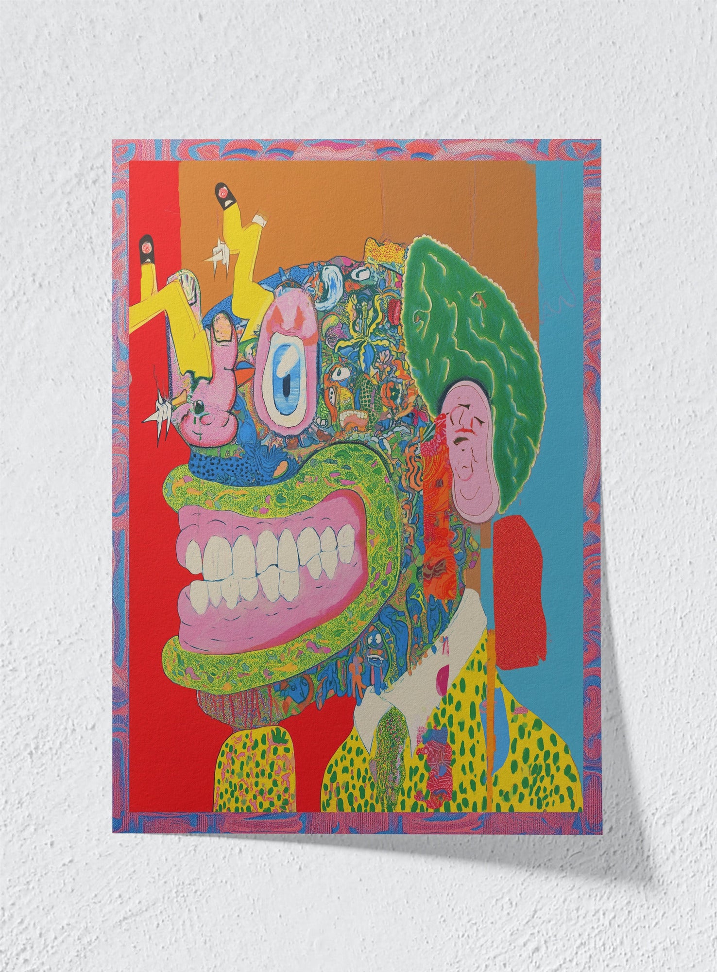 A MIND TOO CROWDED TO SLEEP - Unframed