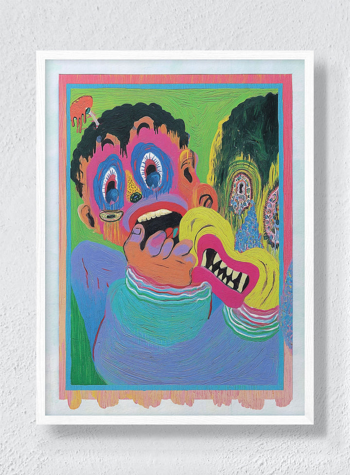 WHAT LIVES IN THE WYNWOOD SHADOWS - White Frame