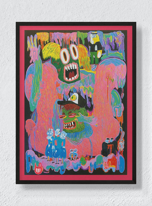 THE MELTDOWN - Black Frame