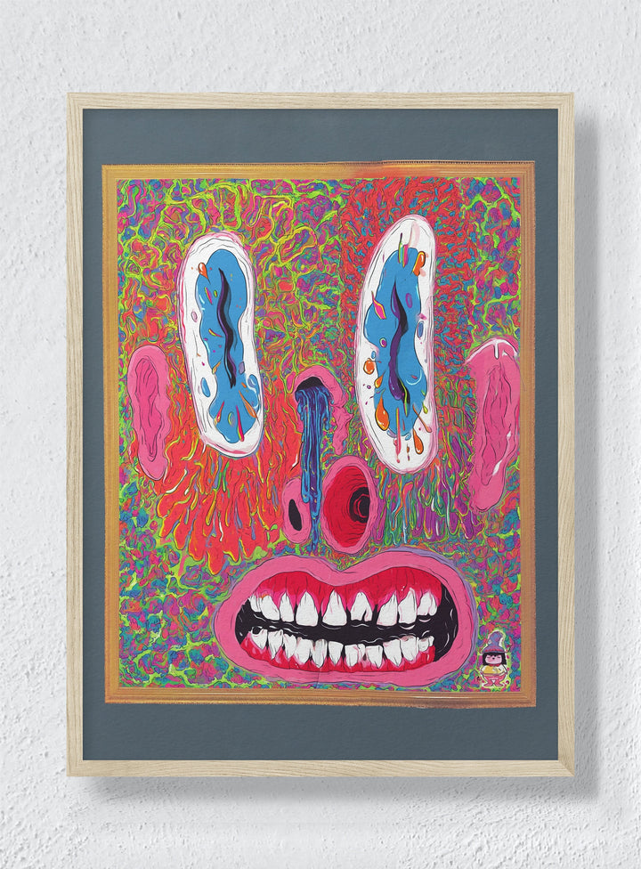 STARE OF THE GALLERY OWNER - Natural Frame