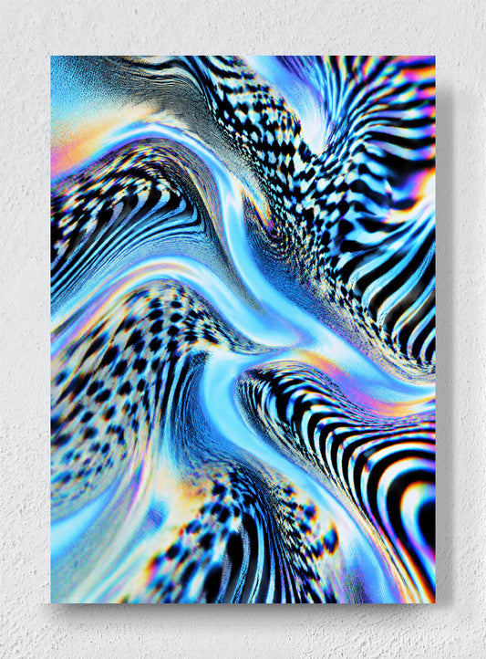 A CURRENT UNDER THE SIGNAL - Unframed canvas