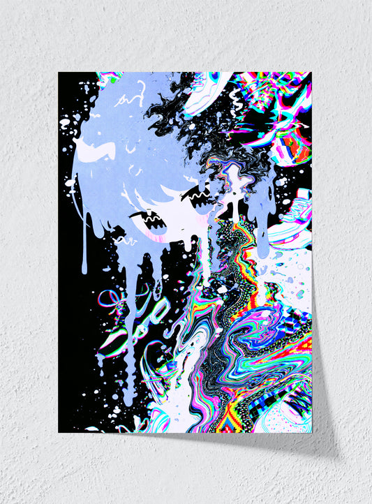 A FACE IN THE CURRENT - Unframed