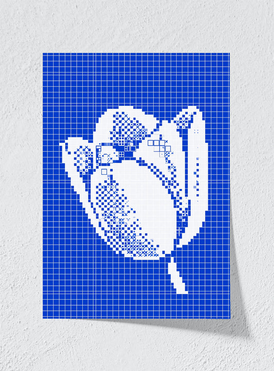 A HEART IN THE GRID - Unframed