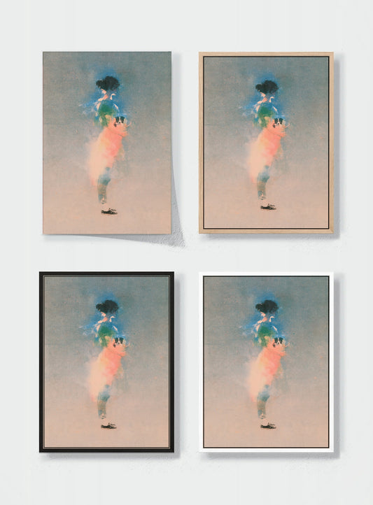 HUEDRA canvas frame comparison - A LITTLE LESS CERTAIN