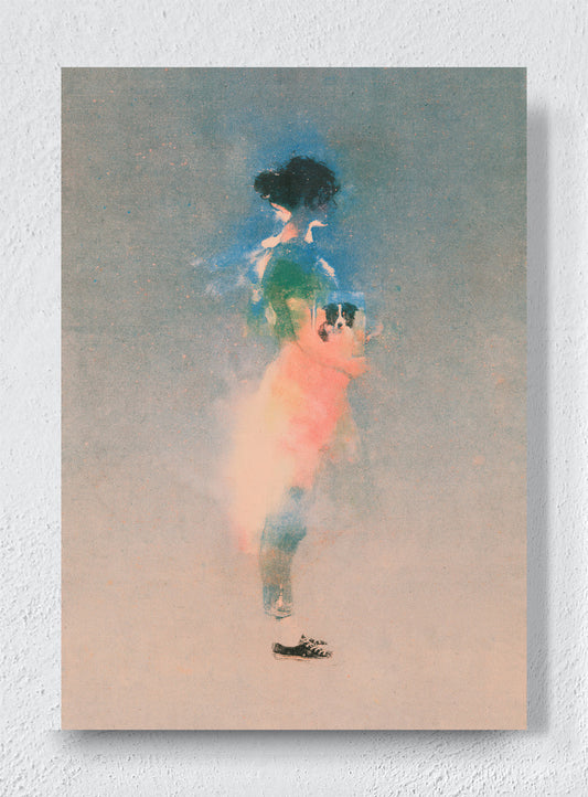 A LITTLE LESS CERTAIN - Unframed canvas