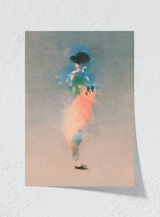 A LITTLE LESS CERTAIN - Unframed
