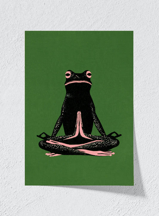 A MOMENT OF FROG - Unframed