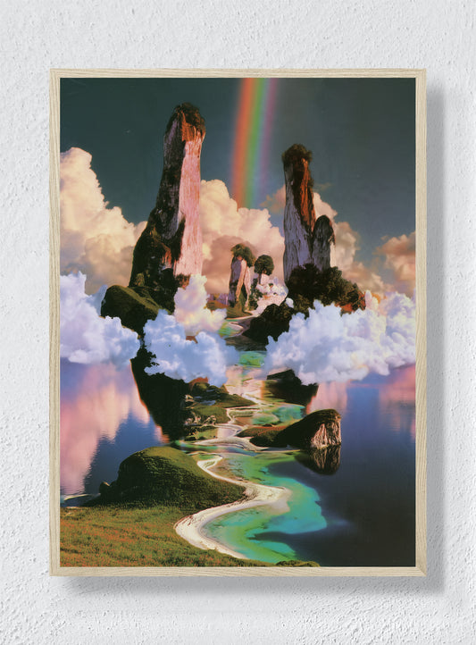 A PATH ABOVE THE CLOUDS - Natural Frame
