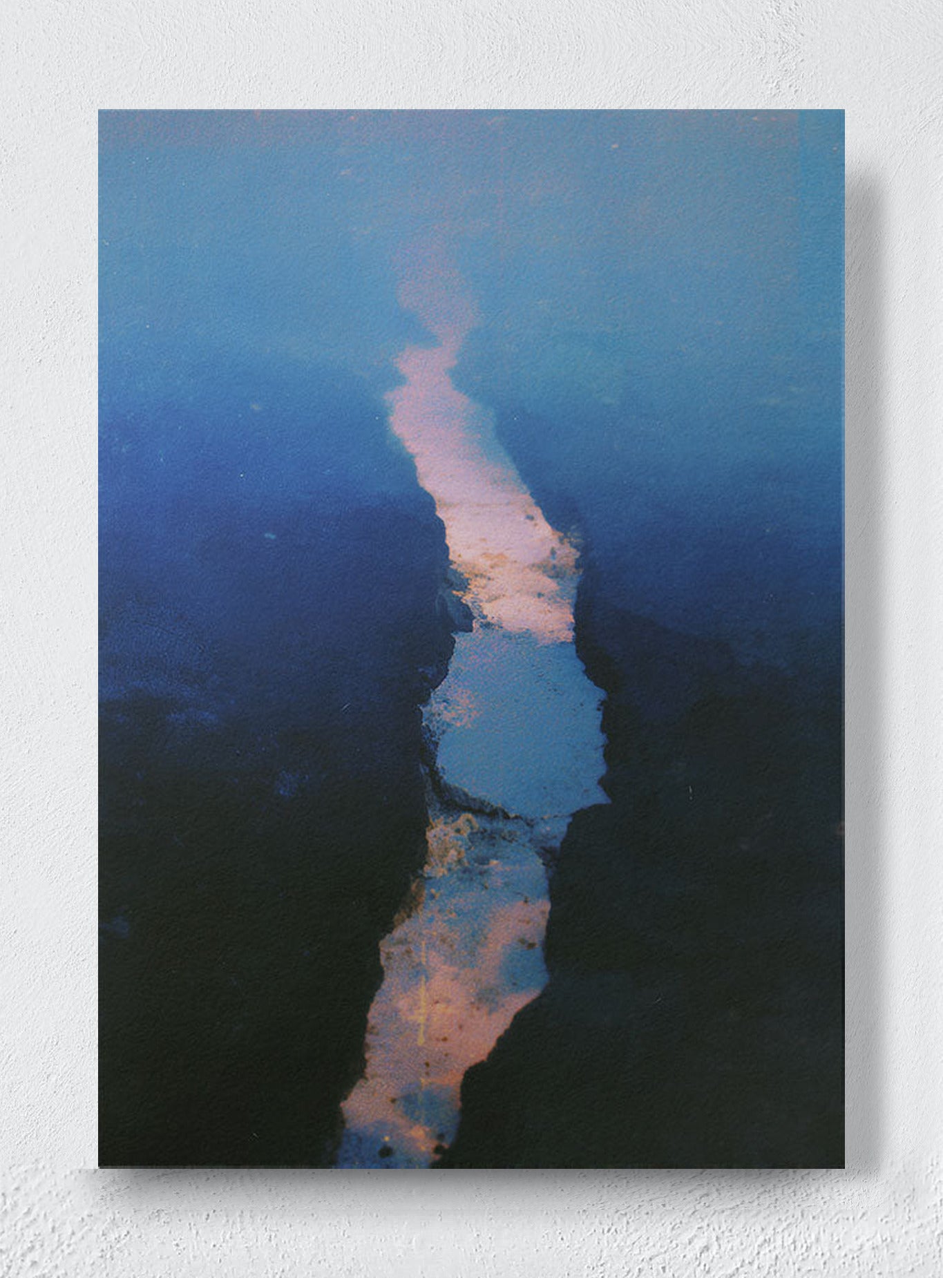 A PATH MADE OF REFLECTION - Unframed canvas