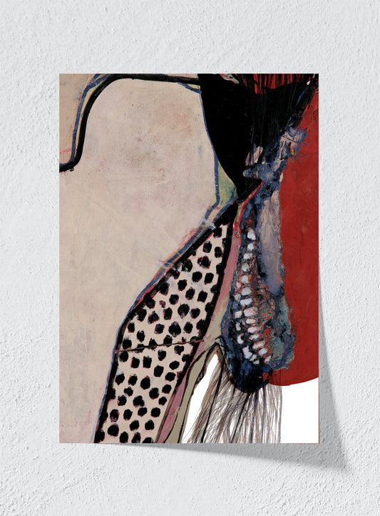A PATTERN IN HER SHADOW - Unframed