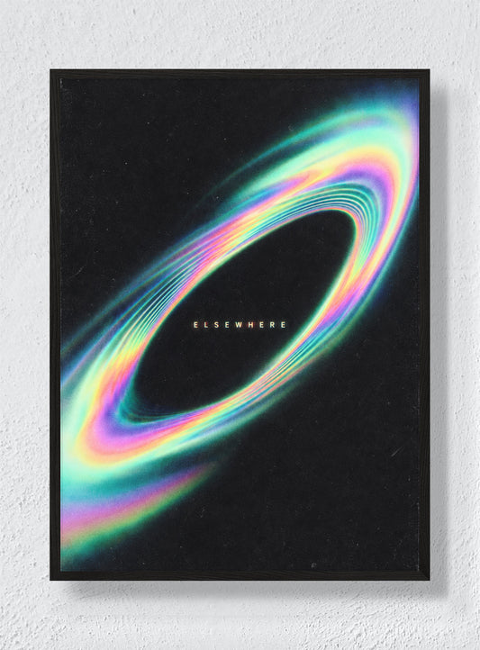 A PORTAL WITH NO DOOR - Black Frame