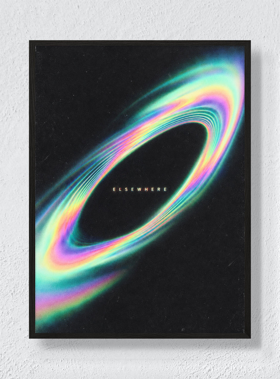 A PORTAL WITH NO DOOR - Black Frame