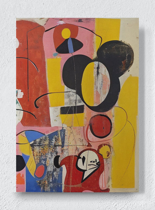ABSTRACT FANTASIA - Unframed canvas