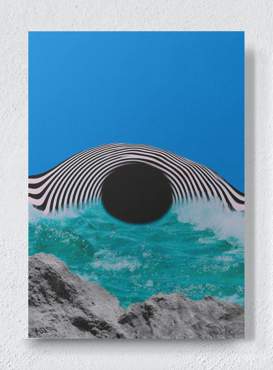ABYSS INTERFACE - Unframed canvas