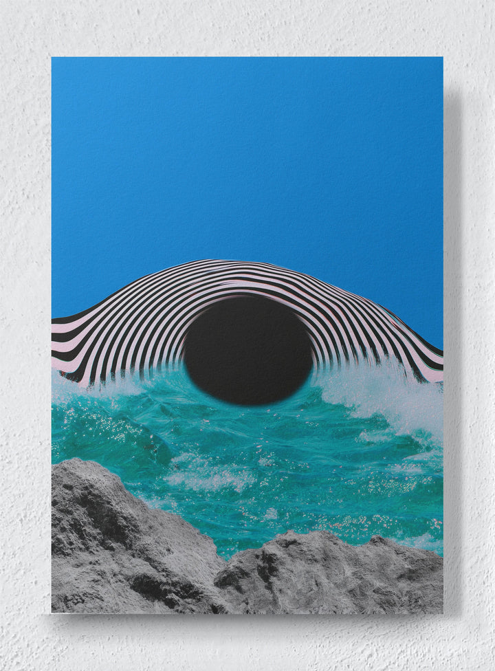 ABYSS INTERFACE - Unframed canvas