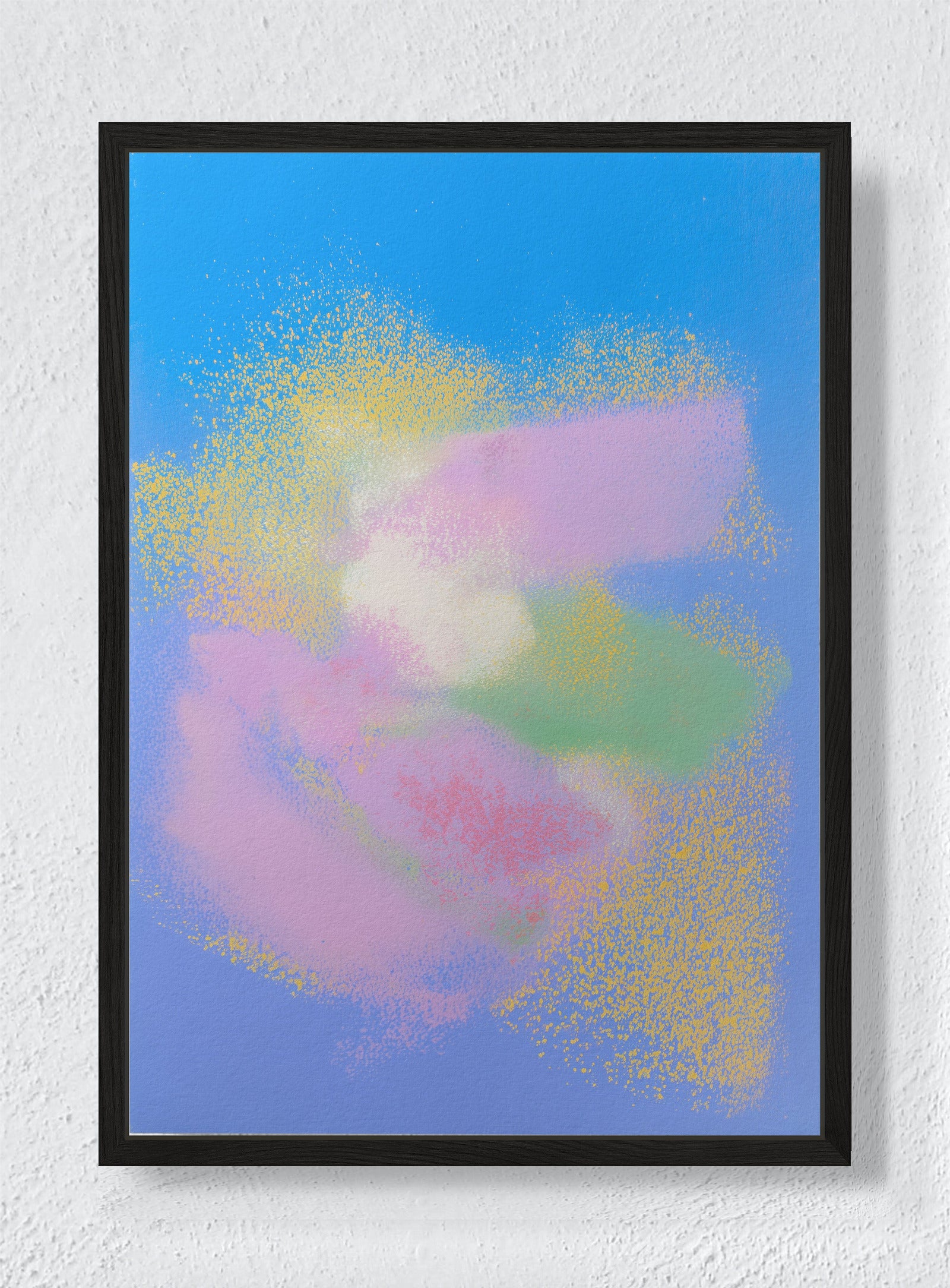 AEROSOL DREAMS - Black frame canvas