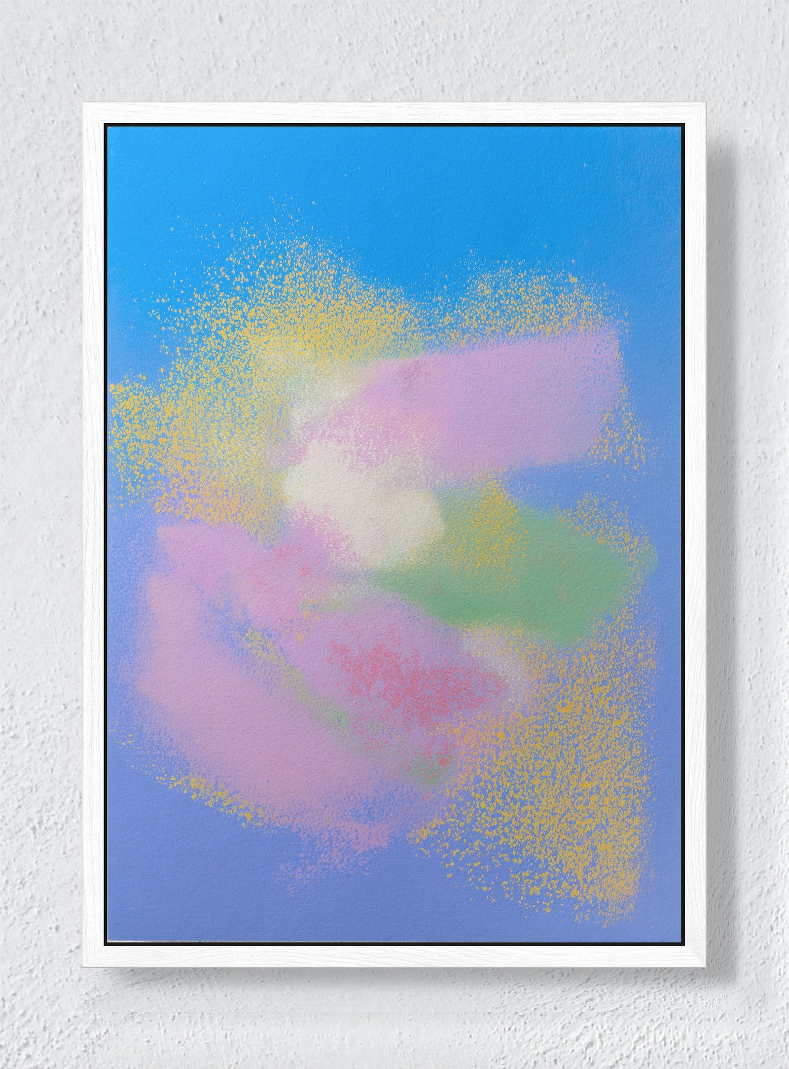 AEROSOL DREAMS - White frame canvas