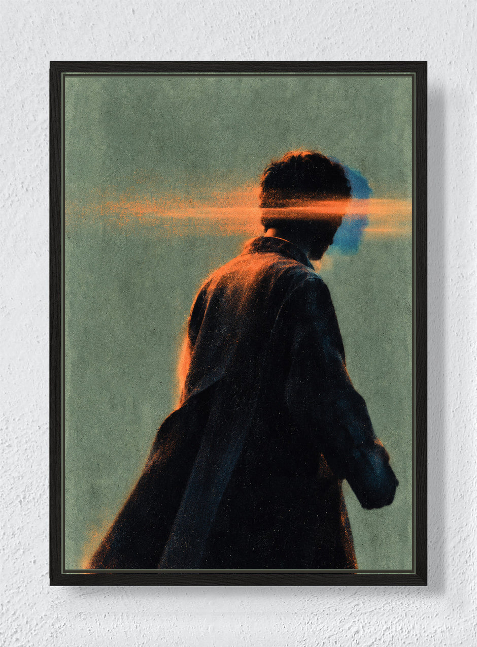 AFTERIMAGE - Black frame canvas