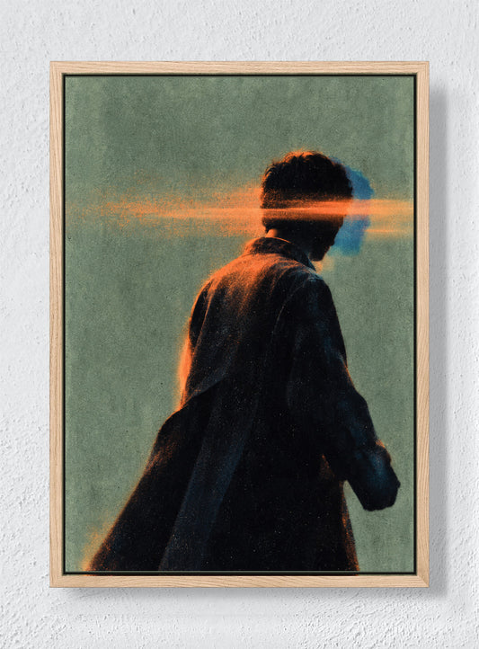 AFTERIMAGE - Natural frame canvas