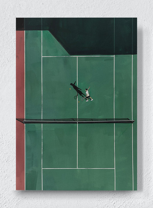 AGAINST THE LINES - Unframed canvas