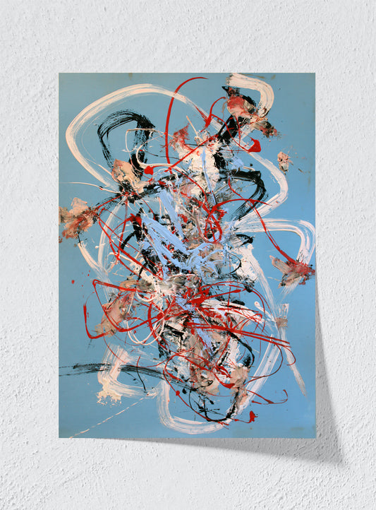 ALL THE LINES WE LEAVE - Unframed