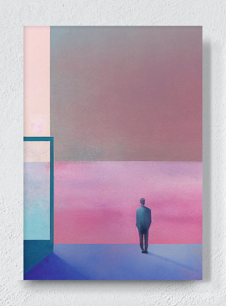 ALONE - Unframed canvas