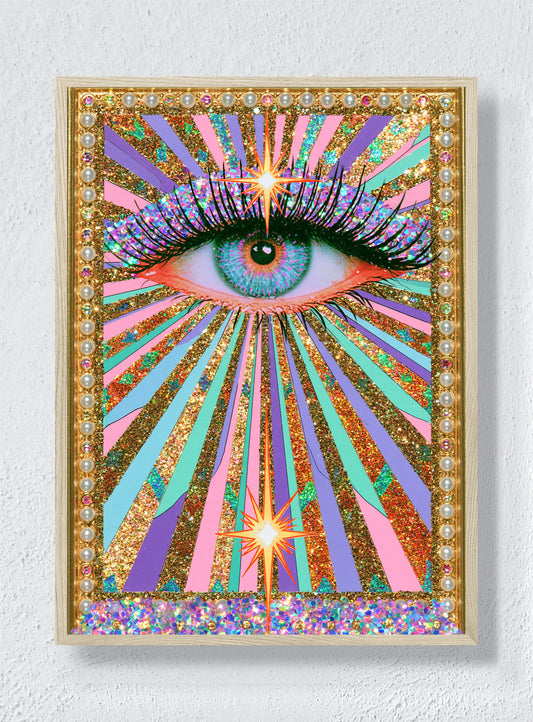 AN EYE FULL OF SUNSHINE - Natural Frame