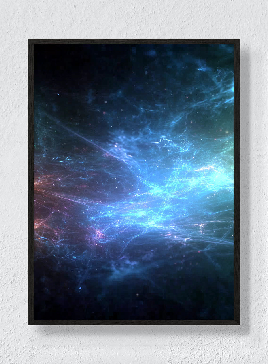 AN OCEAN MADE OF STARS - Black Frame