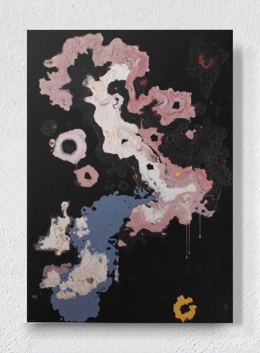 ANOTHER GALACTIC LEAK - Unframed canvas