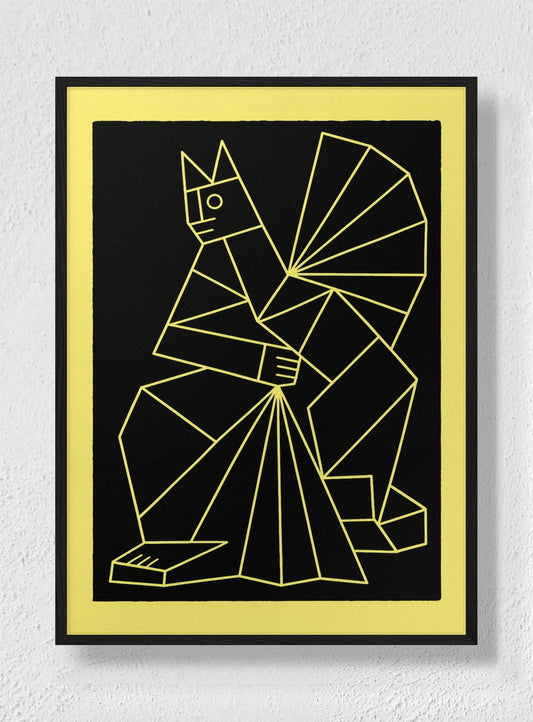 NIGHT ANIMAL - Black Frame