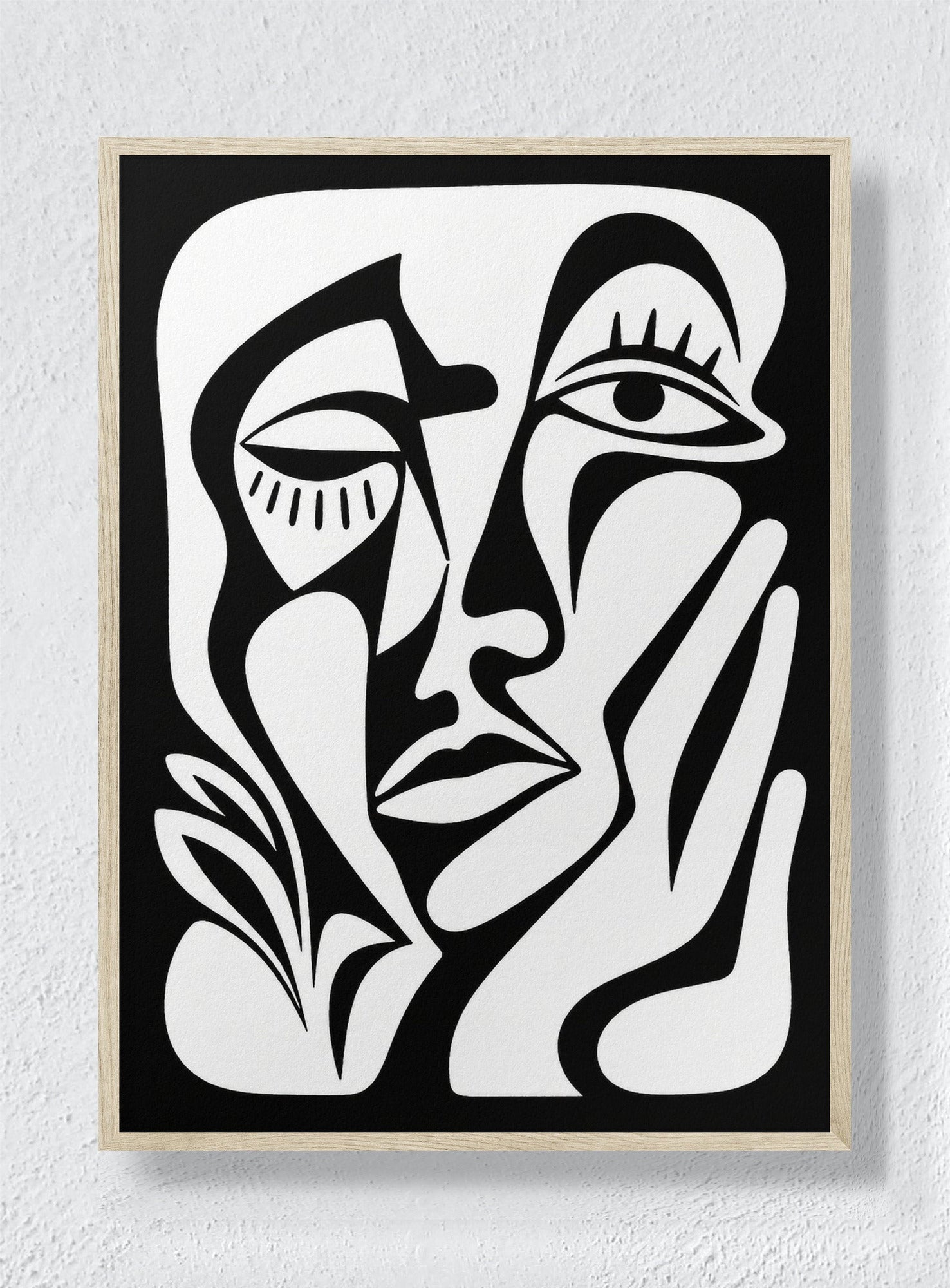 FACE STUDY - Natural Frame