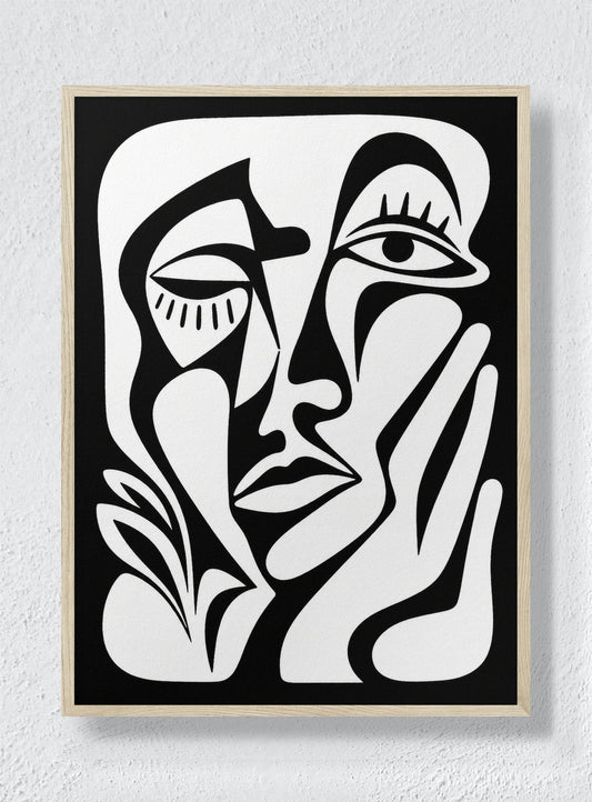 FACE STUDY - Natural Frame