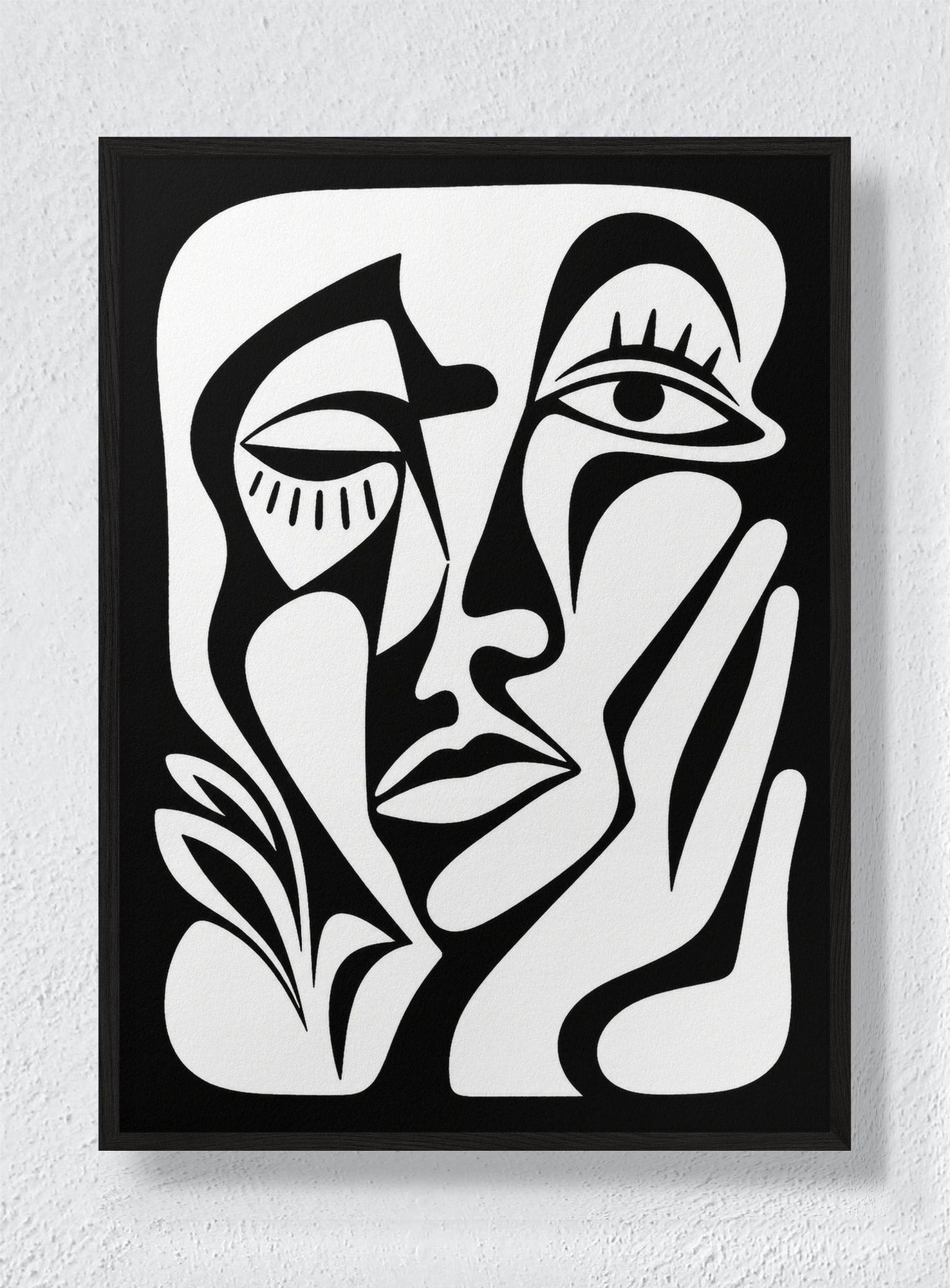 FACE STUDY - Black Frame