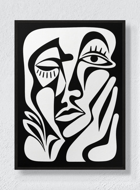 FACE STUDY - Black Frame