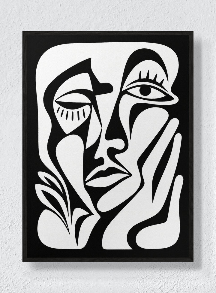 FACE STUDY - Black Frame