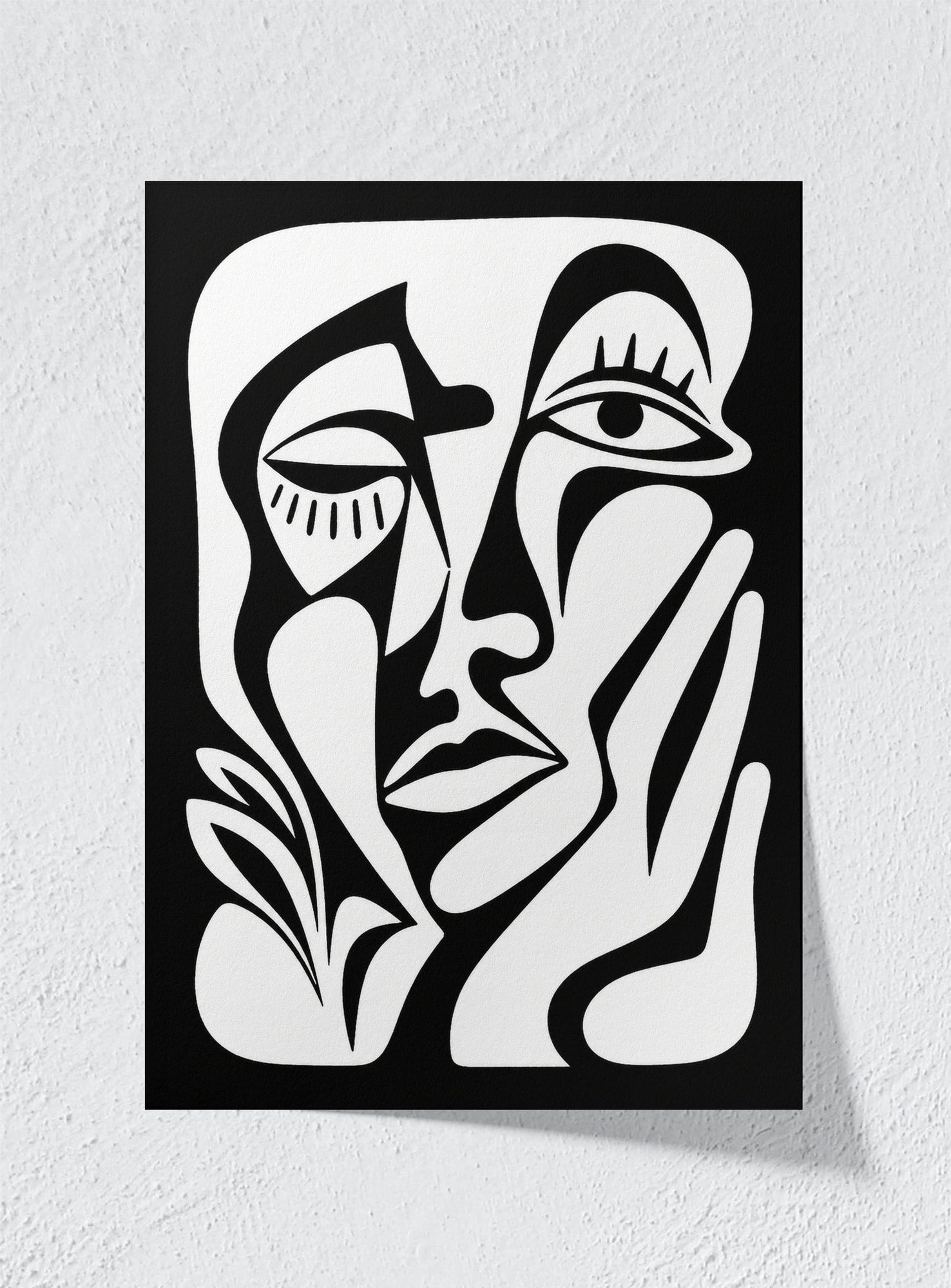 FACE STUDY - Unframed