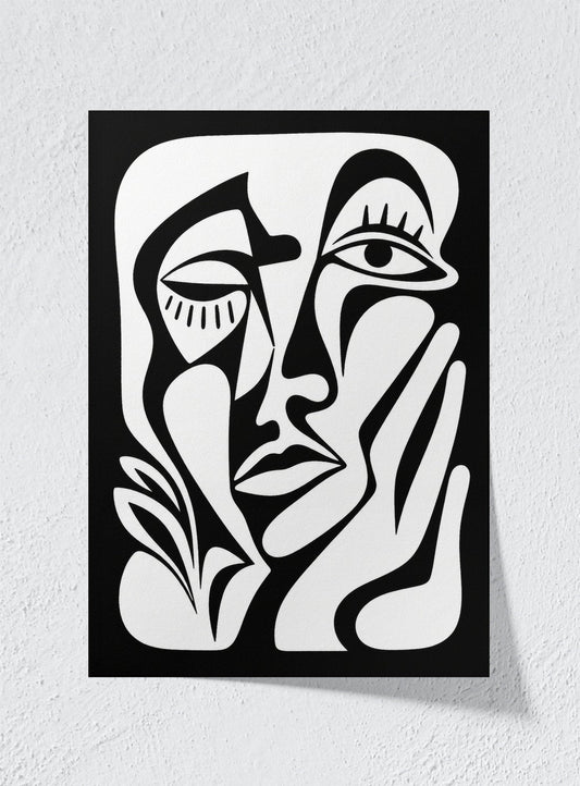 FACE STUDY - Unframed