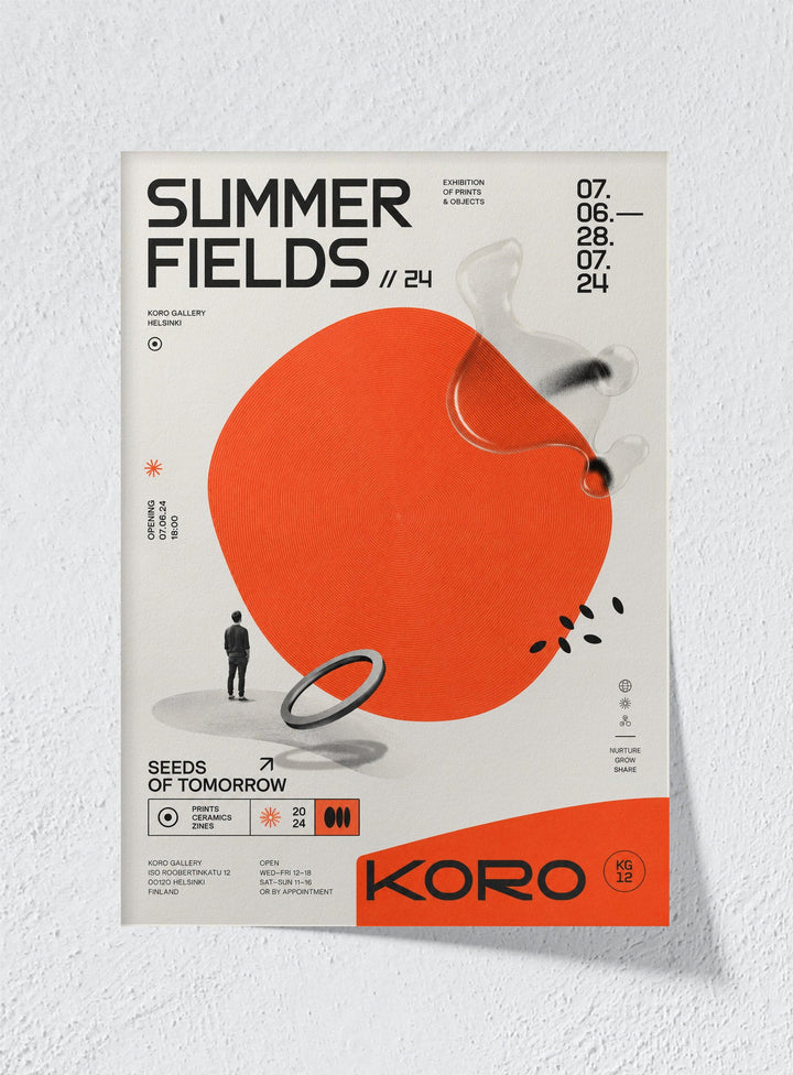 SUMMER FIELDS - Unframed