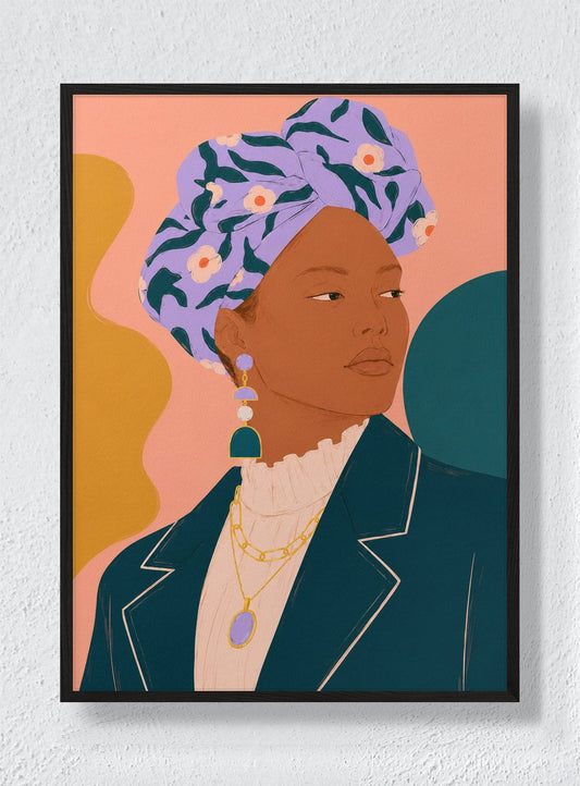 CROWNED - Black Frame