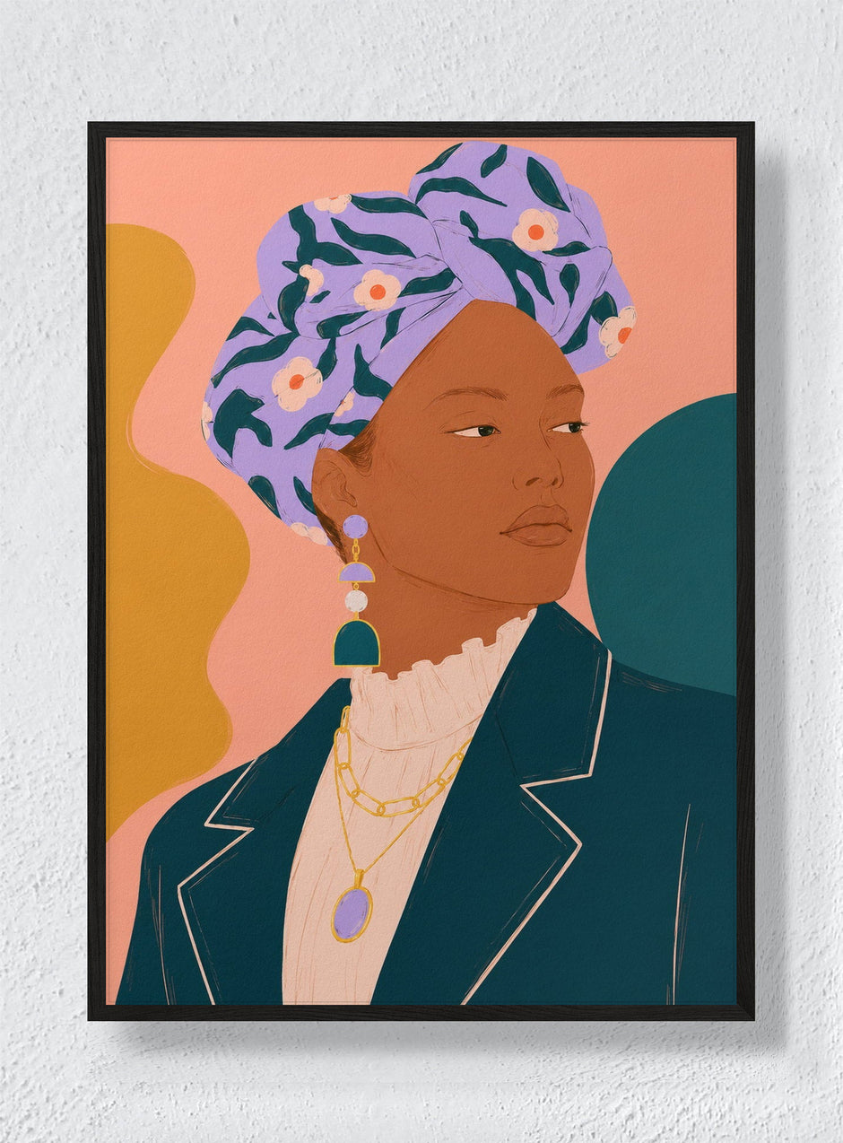 CROWNED - Black Frame