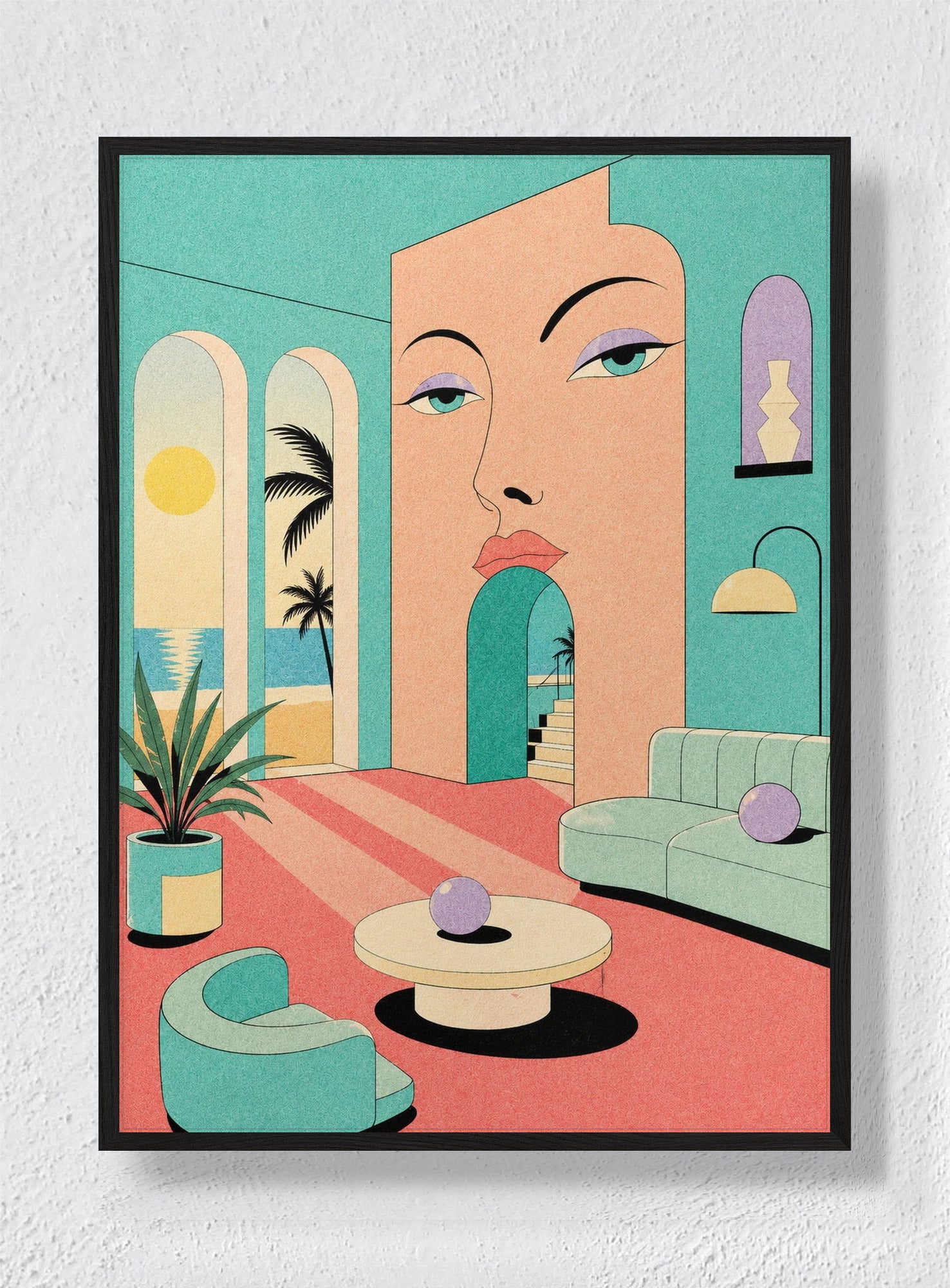 THE HOSTESS - Black Frame